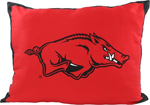College Covers Throw Pillow, 28 in x 20 in, Arkansas Razorbacks